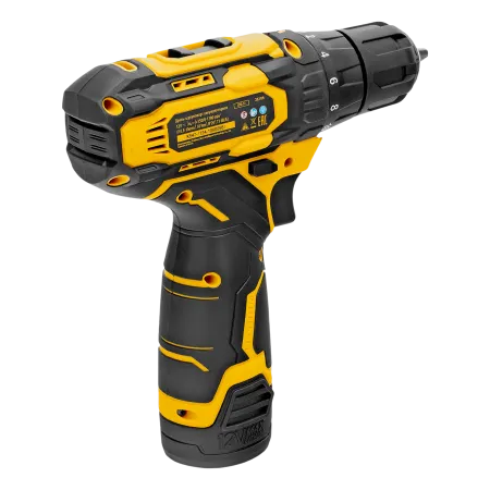 Дрель-шуруповерт аккумуляторная DENZEL CDQ-12, Li-Ion, 12 В