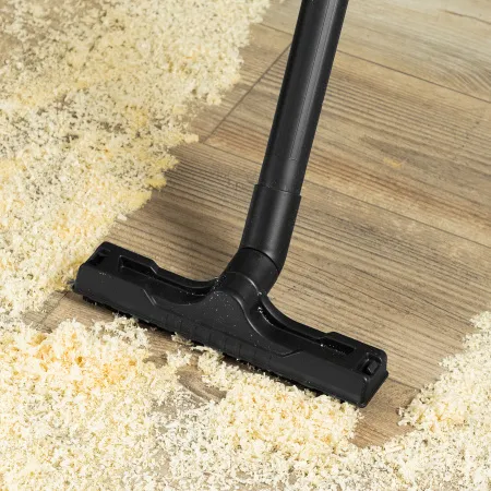 Пылесос строительный DENZEL RVC30, 1400 Вт, бак 30 л, шланг 3 м, розетка с автосинхр.