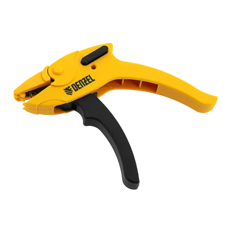 Щипцы для зачистки электропроводов DENZEL сечением 0,2-6 мм2, функция обрезания проводов