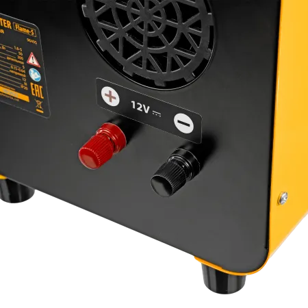 Дизельная тепловая портативная пушка DENZEL Flame-5, 5кВт, 300м3/ч, непр.наг., циф. терм.