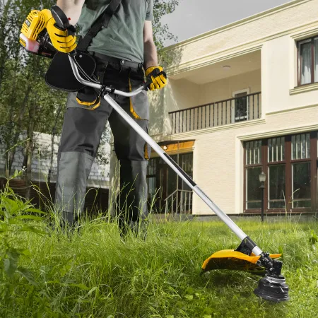 Триммер бензиновый DENZEL DT 25, 25 см3, 1.3 л.с, неразъемная штанга