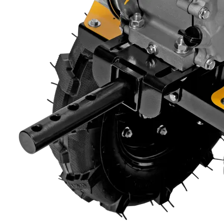 Мотоблок DENZEL DPT-270S, 7 л.с., ремен.сцеп, фрез 3х4, ШОМ, передачи 2В/1Н