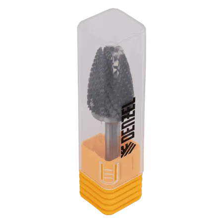 Борфреза по металлу DENZEL твердосплавная, параболическая, тип-F, 16 мм