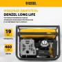 Генератор бензиновый DENZEL PS 90 ED-3, 9.0 кВт, 230 В/400 В, 25 л, электростартер