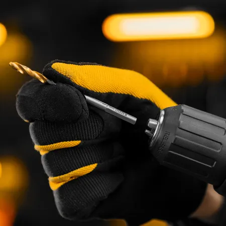 Сверло спиральное по металлу DENZEL 5 x 86 мм, Р6М5, Golden Tip, многогранная заточка