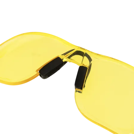 Очки защитные DENZEL открытые, поликарбонатные, желтая линза