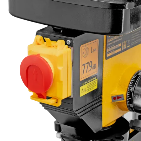 Станок сверлильный DENZEL DDM-550L, 550 Вт, 16 мм, 12 ск., лазер, настольный