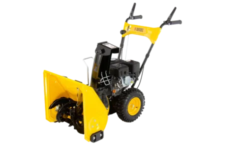 Снегоуборщик бензиновый DENZEL GSB-53, мощность 6.5 л. с, ручной стартер