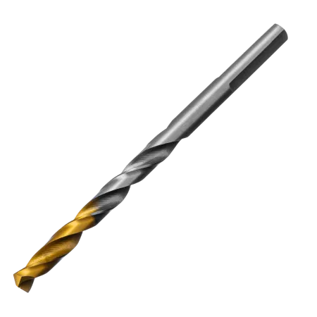 Сверло спиральное по металлу DENZEL 5,5 x 93 мм, Р6М5, Golden Tip