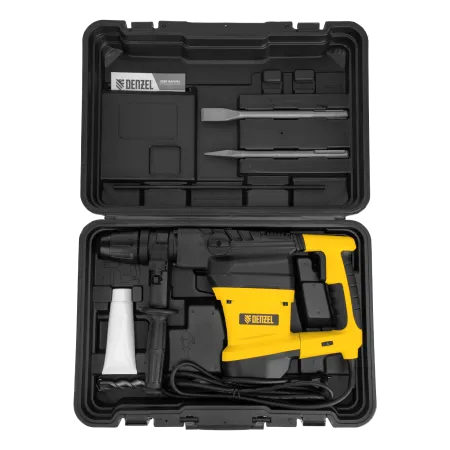 Перфоратор электрический DENZEL RHVB-1300-40, SDS-Max, 1300 Вт, 10 Дж, 2 реж.