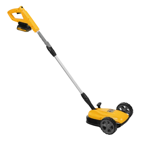 Портативная аккумуляторная газонокосилка DENZEL CLM-22, Li-ion, 20В, 220 мм