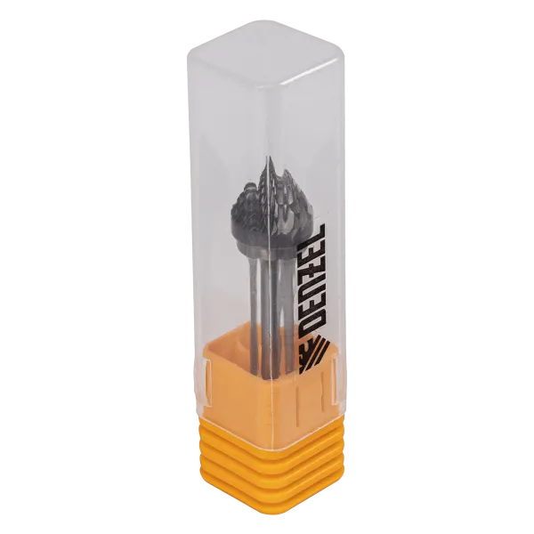 Борфреза по металлу DENZEL твердосплавная, зенкер 60 град., тип-J, 12 мм