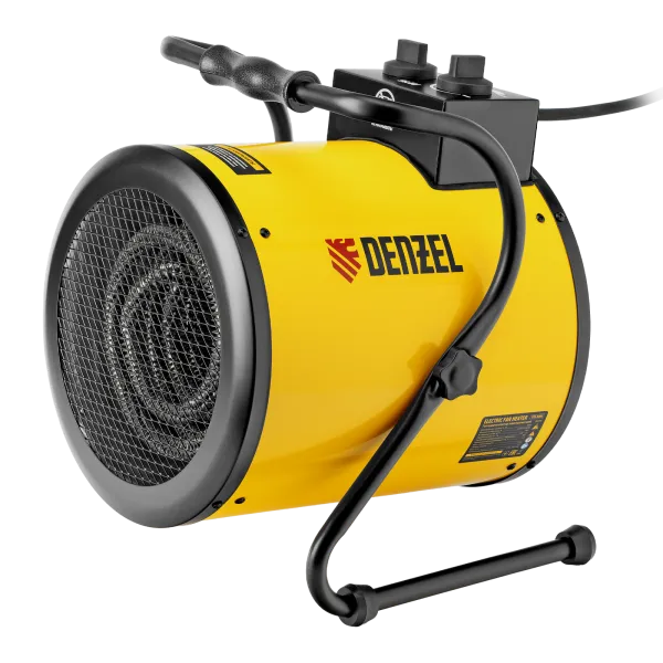 Тепловая пушка DENZEL SFH-9000, 400 В, 460 м3/ч, 3 реж. вентилятор, 4500/9000 Вт