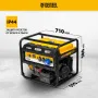 Генератор бензиновый DENZEL PS 80 EA, 8.0 кВт, 230 В, 25 л, электростартер