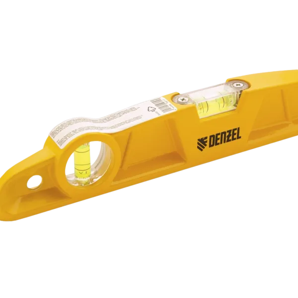 Литой уровень DENZEL 34920, 300 мм, 2 глазка, магнитный