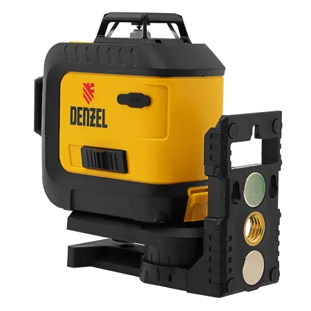 Лазерный уровень мультипризм. DENZEL LXI 360-2 Green, 30 м, 520 нм, акк. Li 2800 mAh, резьба 1/4"