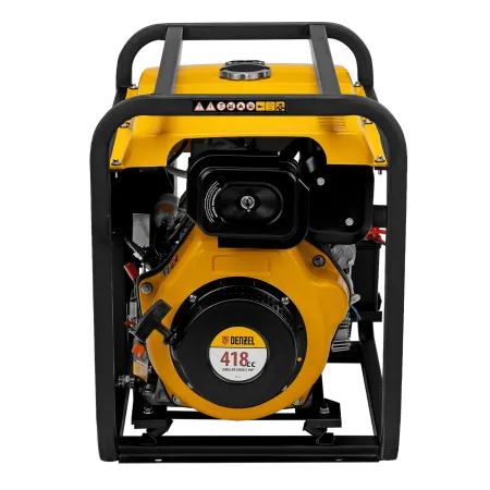 Генератор дизельный DENZEL DES-55E, 5,5 кВт, 230 В, 11 л, электростартер