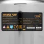 Дренажный насос DENZEL DPL800X, 800 Вт, подъем 7 м, 16500 л/ч      