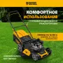 Газонокосилка бензиновая DENZEL GLR-510SP-ZS, 171 см3, ширина 51 см, привод, травосборник 65 л