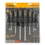 Набор отверток на полке DENZEL 8 шт., PH+SL, S2, 3к рукоятка