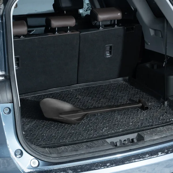 Лопата автомобильная DENZEL 230х290х690мм, сверхпрочный полиамид