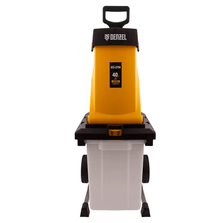 Измельчитель садовый электрический DENZEL ECS-2700, 2700 Вт, 40 мм