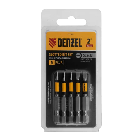 Набор бит DENZEL SL4x50, 5 шт.
