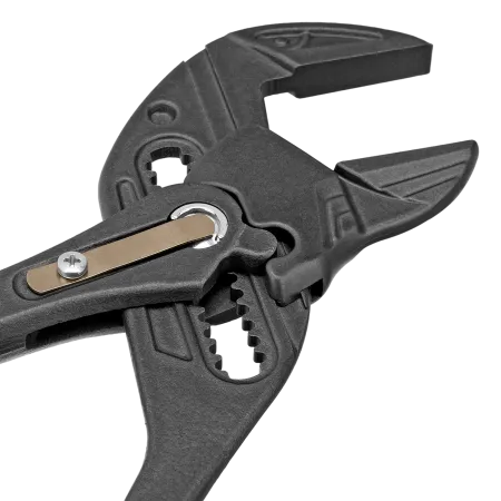 Клещи переставные DENZEL кнопочный механизм, обливные рукоятки, сантехнические, 250 мм