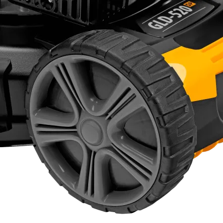 Газонокосилка бензиновая DENZEL GLD-520SP, 196 см3, ширина 52 см, привод, 7 уровней