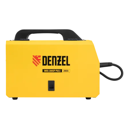 Аппарат инвертор. полуавтомат. cварки DENZEL IMIG-200SP Pulse, 200 А, ПВ 60%, катушка 5 кг