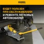 Домкрат гидравлический подкатной с фиксатором DENZEL 3 т, 190-532 мм, SUV