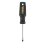 Отвертка DENZEL SL5x75 мм, CrV, трехкомпонентная рукоятка