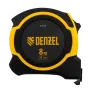 Рулетка DENZEL 8м х 25мм, двухкомп. корпус, магнитный обрезиненный зацеп