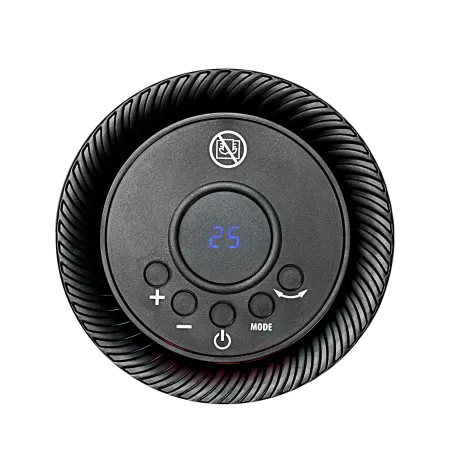 Тепловентилятор керамический электрический DENZEL DTFC-1200, 3 режима, вентилятор, нагрев 600/1200 Вт