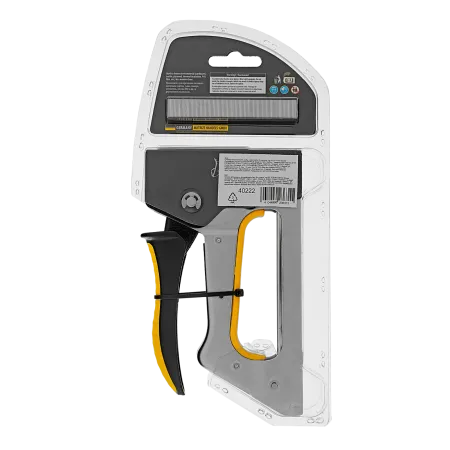 Степлер металлический DENZEL скобы в комплекте, 2К рукоятка, тип 53, 6-10 мм