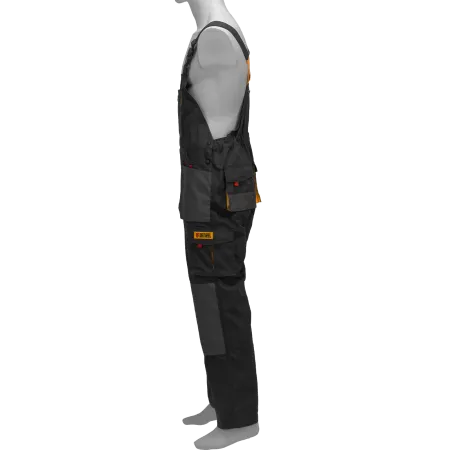 Полукомбинезон профессиональный рабочий DENZEL 65% полиэстер 35% хлопок, XL