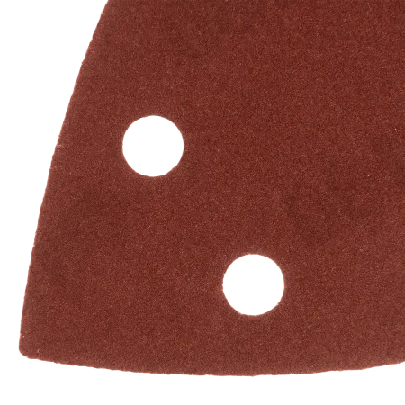 Треугольник абразивный на ворc. подложке под "липучку", перф., P 180, 150х150х100 мм, 5 шт. Denzel