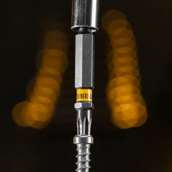 Бита DENZEL TX 25х50, сталь S2, шестигранный профиль, 10 шт. Е 6,3