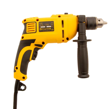 Ударная дрель DENZEL ID-650, 650 Вт, 0-3000 об/мин, 48000 уд/мин