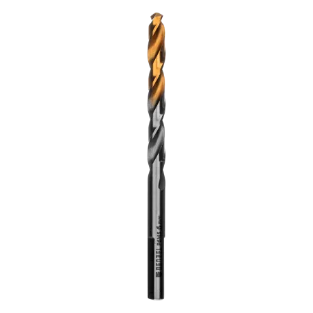 Сверло спиральное по металлу DENZEL 6 x 93 мм, Р6М5, Golden Tip