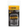 Набор бит DENZEL T10x50, 5 шт.