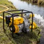 Мотопомпа бензиновая для грязной воды DENZEL PX-80D7, 7 л.с., 3", 1300 л/мин, глуб 8 м,напор 30 м