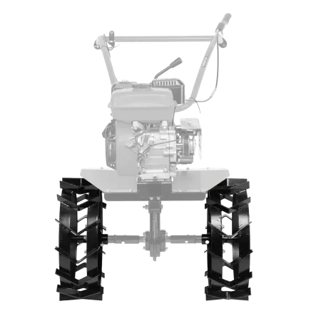 Грунтозацепы DENZEL 460/160 мм, посадка круг 30 мм, комплект 2 шт