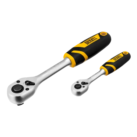 Набор инструментов DENZEL 1/2", 1/4", CrV, S2, пластиковый кейс, 109 предметов