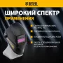 Щиток защитный лицевой DENZEL (маска сварщика) F4, см. окно 90х35, DIN4/9-13