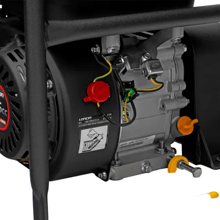 Виброплита бензиновая DENZEL VC-12, 12 кН, 45*35 см, 196 см3