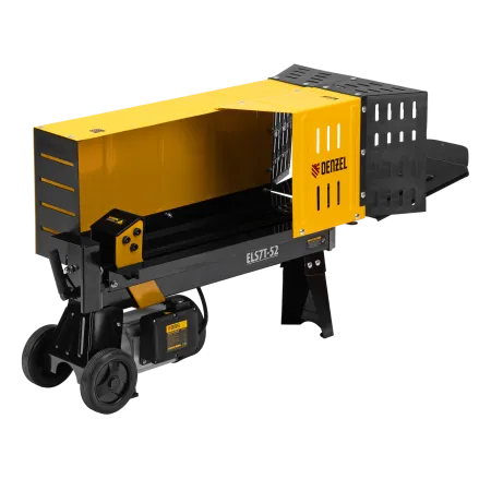 Дровокол электрический DENZEL ELS7T-52, 2300 Вт, сила раскола 7т, макс. размеры полена D250 x 520 мм