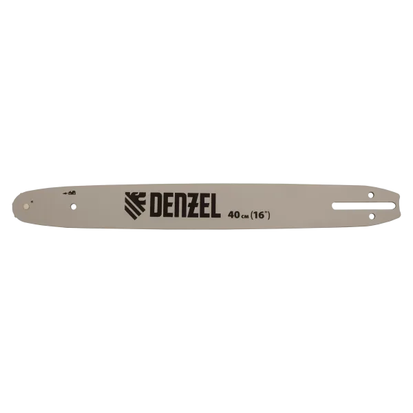 Шина для бензопилы DENZEL DGS-4516 59801, длина 40 см, шаг 3/8, паз 1.3 мм, 57 звеньев