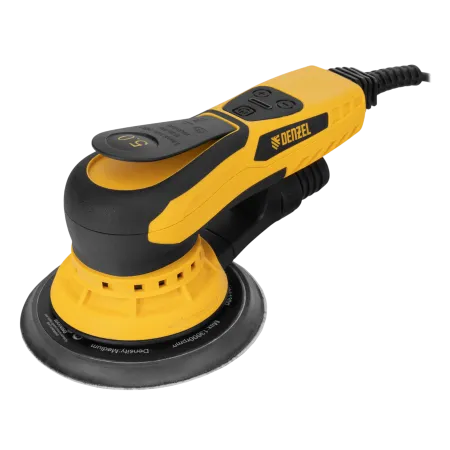 Машина шлифовальная орбитальная бесщет DENZEL OS-150-BL, 350 Вт, 4000-10000 об/мин