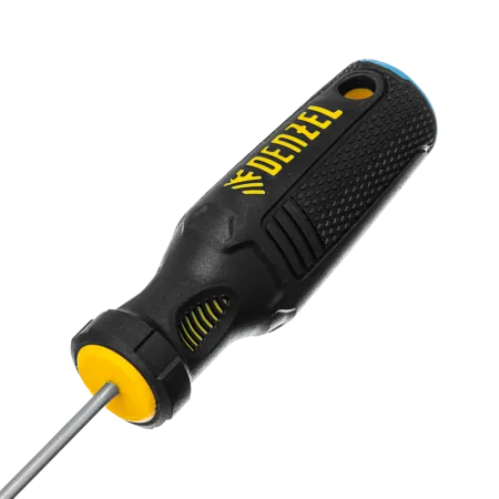 Отвертка DENZEL SL3х100 мм, S2, 3к рукоятка